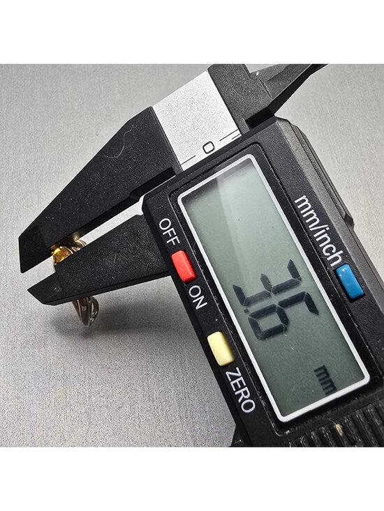 14k Yellow Gold Citrine Pendant Sculptural Ribbon Statement Charm Signed KK - Picture 9 of 14